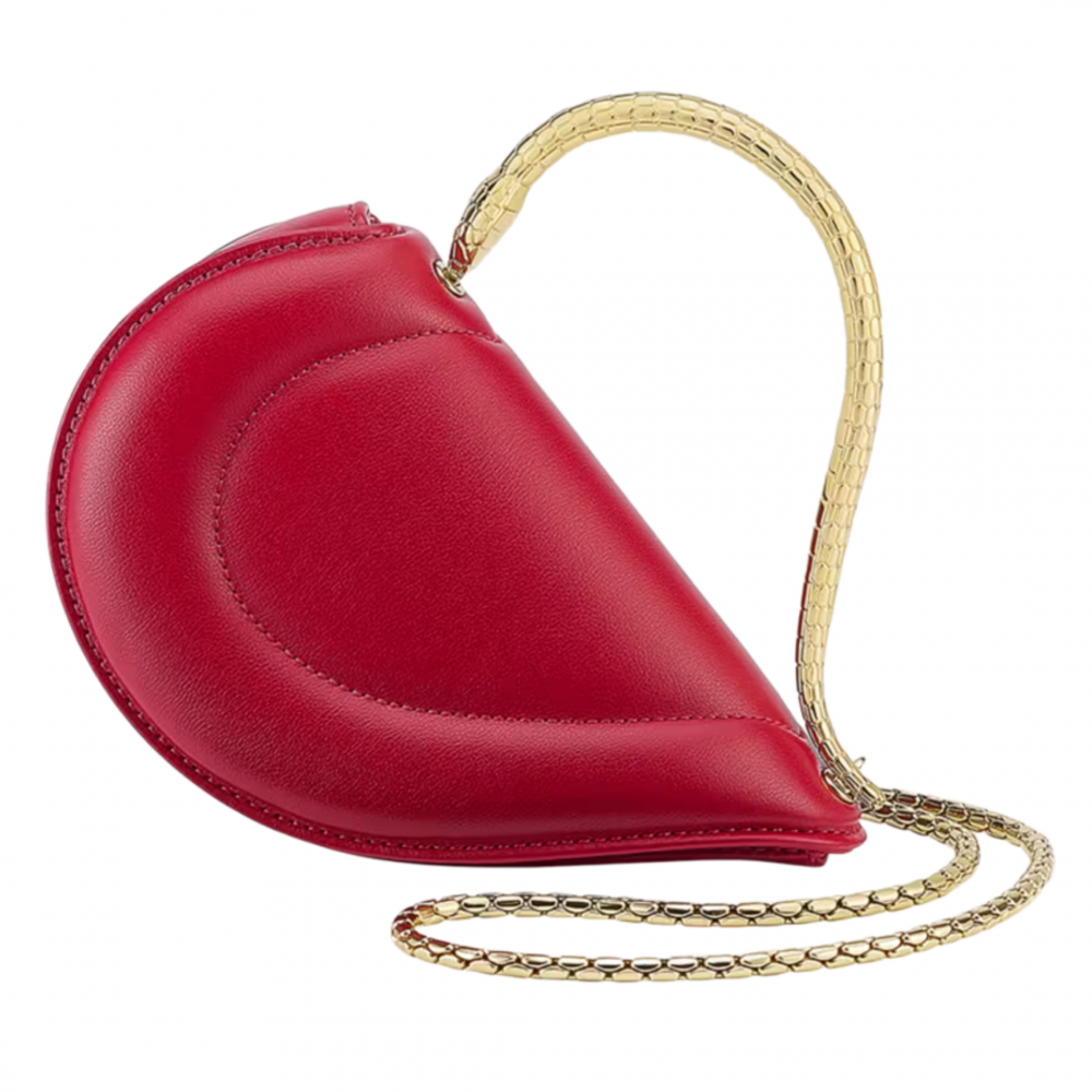 BULGARI Serpenti Cuoricino Mini Top Handle Bag 