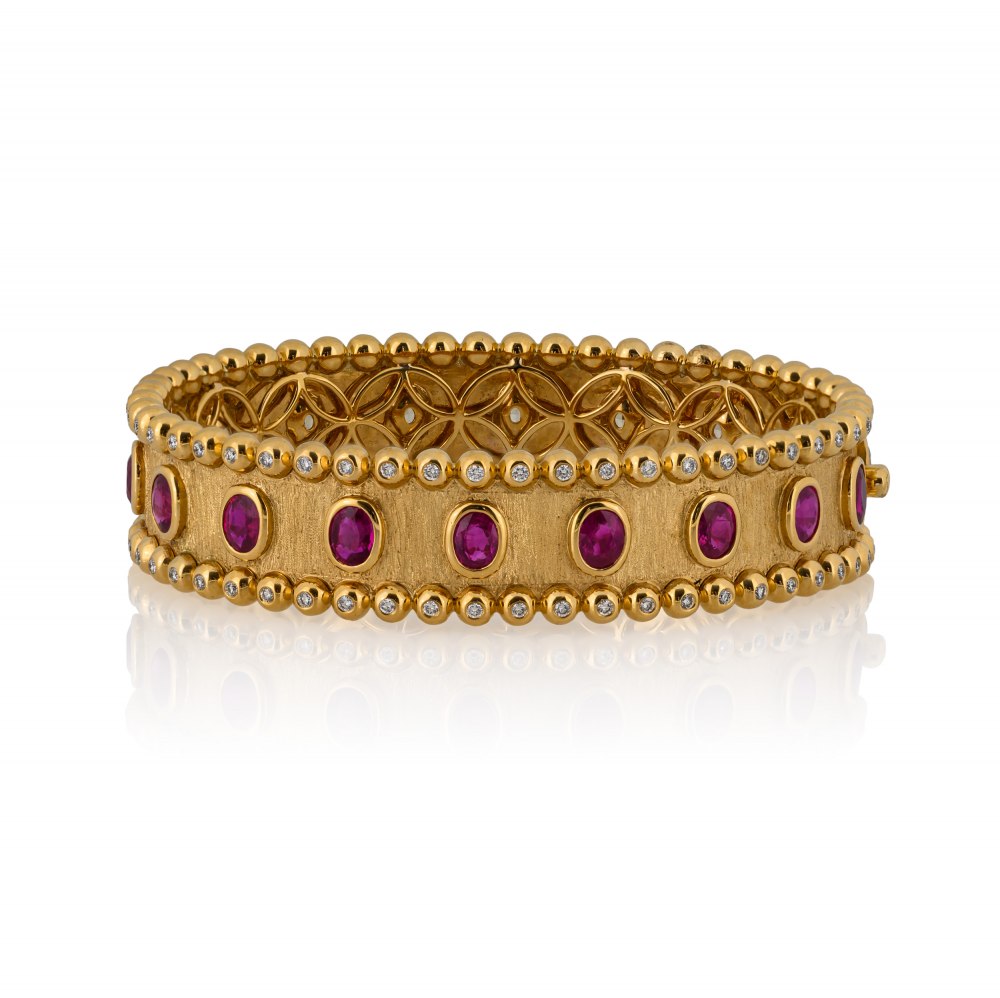 KESSARIS Regalia Ruby Bracelet 