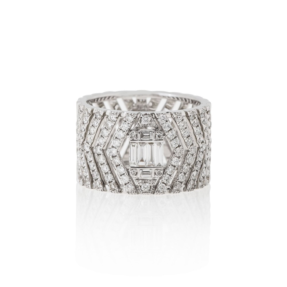 KESSARIS White Gold Diamond Ring DAE172698