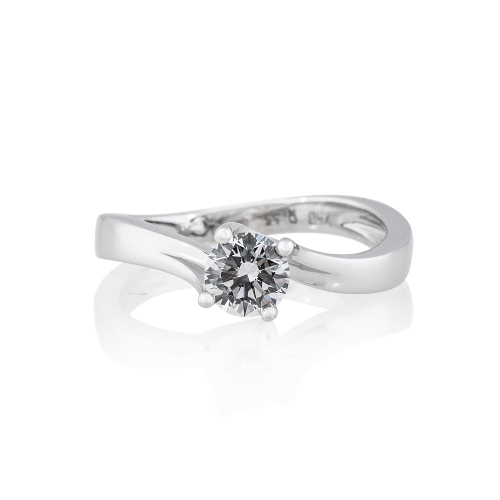 KESSARIS Solitaire Brilliant Diamond Ring DAP180474