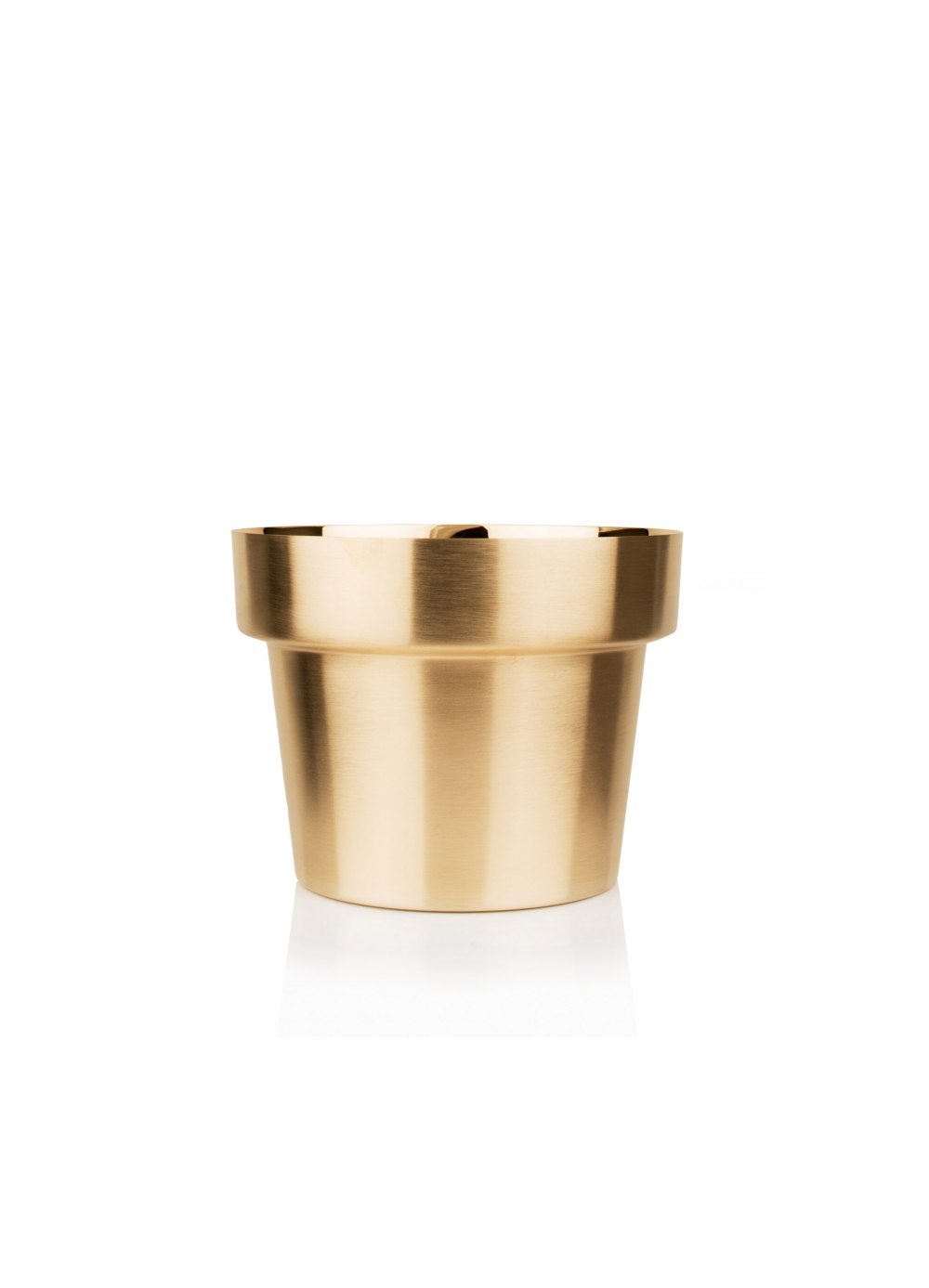 SKULTUNA Flower Pot Polished Brass Extra Small 790-ΕSB