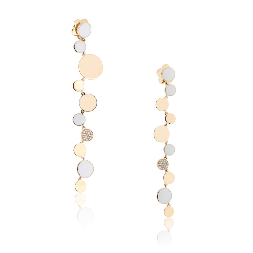 STAURINO FRATELLI - Confetti Golden Diamond Earrings