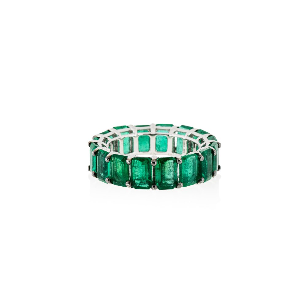 KESSARIS Emerald Eternity Ring DAE192576