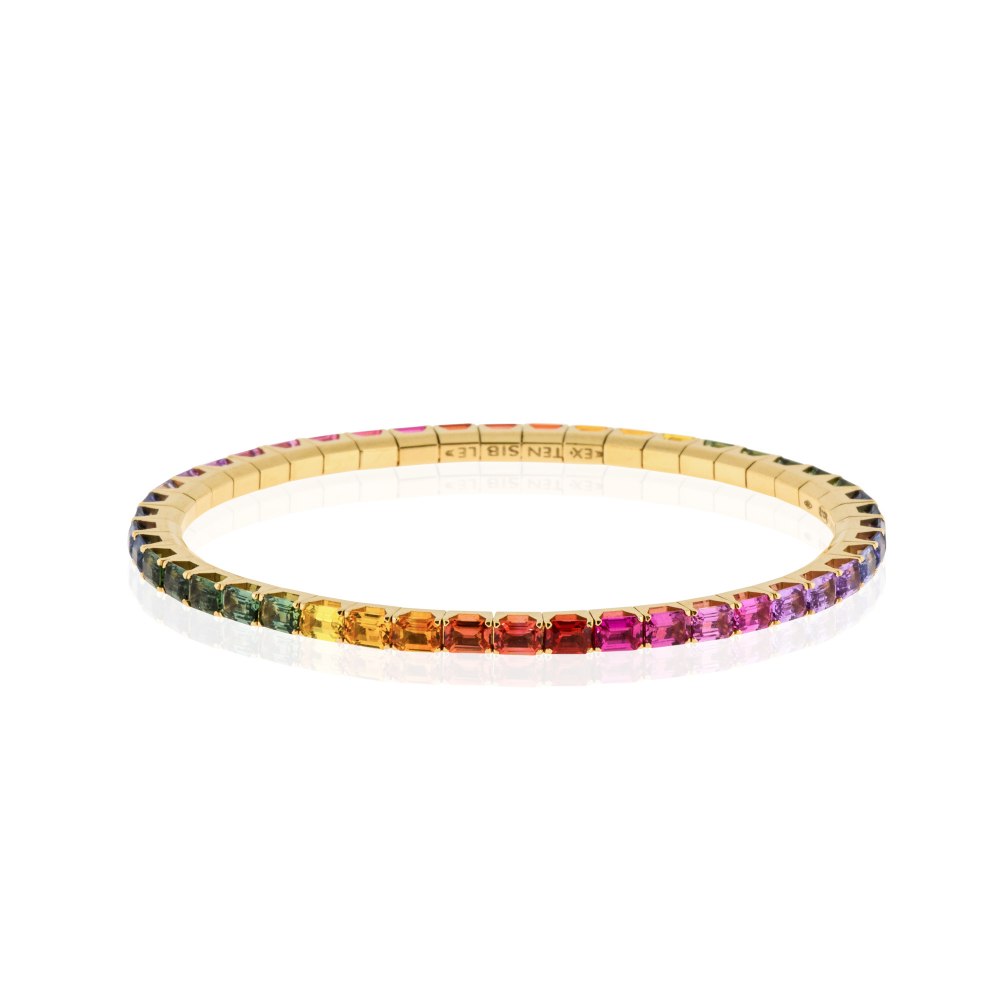 KESSARIS Rainbow Sapphire Bracelet BRE190889