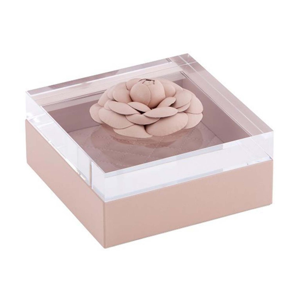 RIVIERE Pink Leather Box DFE209158-PI