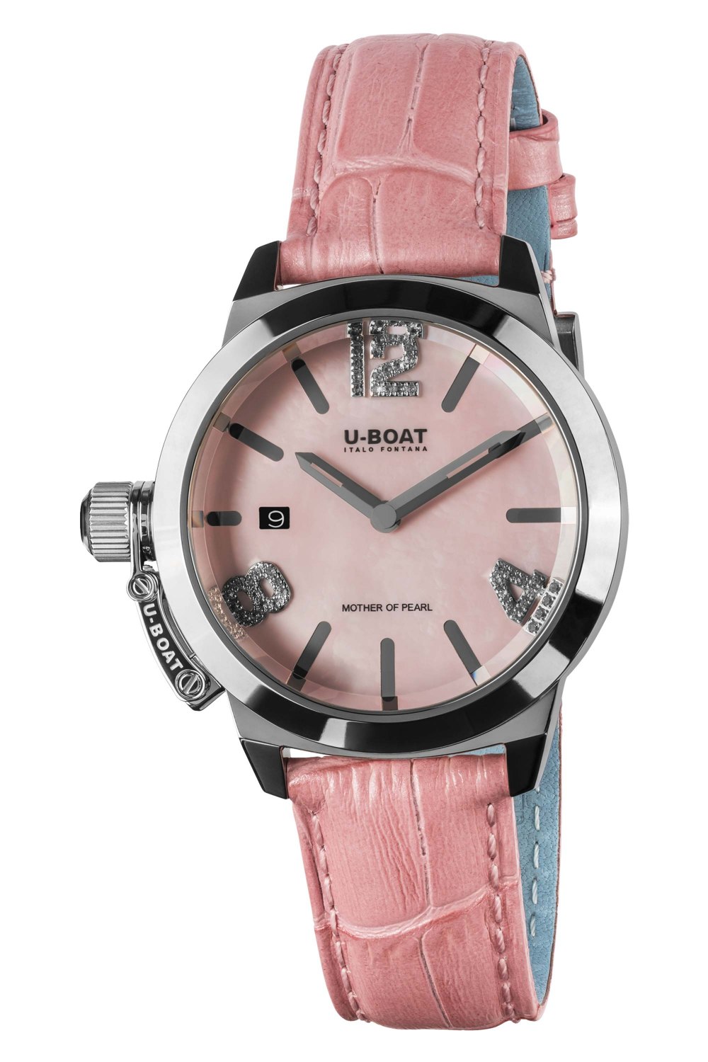 U-BOAT CLASSICO 38 Pink Mother of pearl 8480