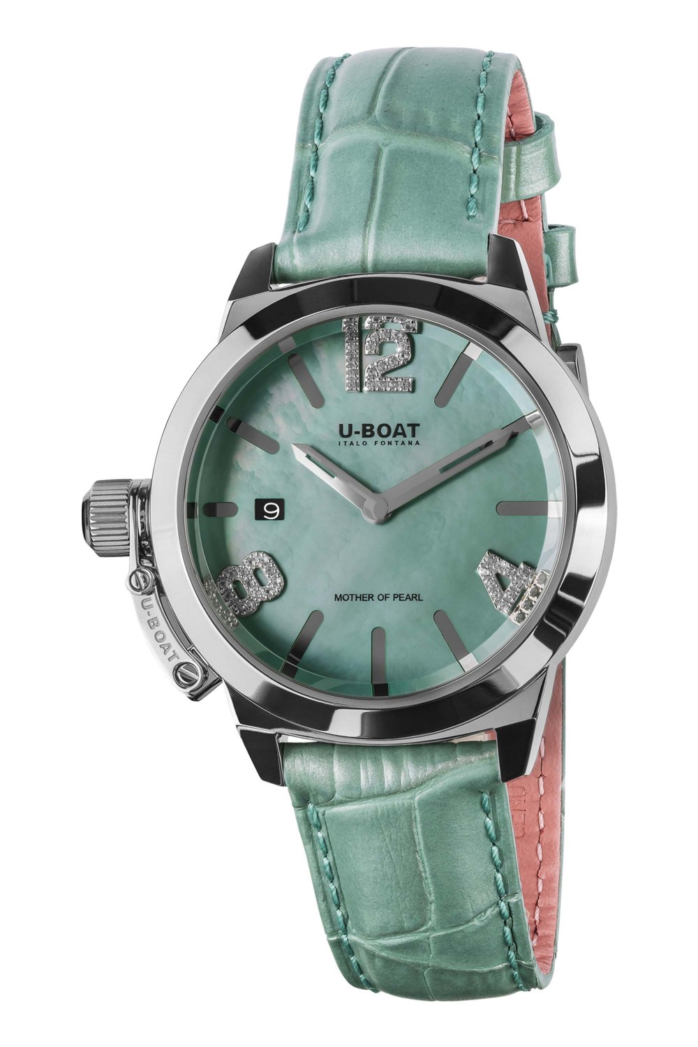 U-BOAT CLASSICO 38 Turquoise Mother of pearl 8481