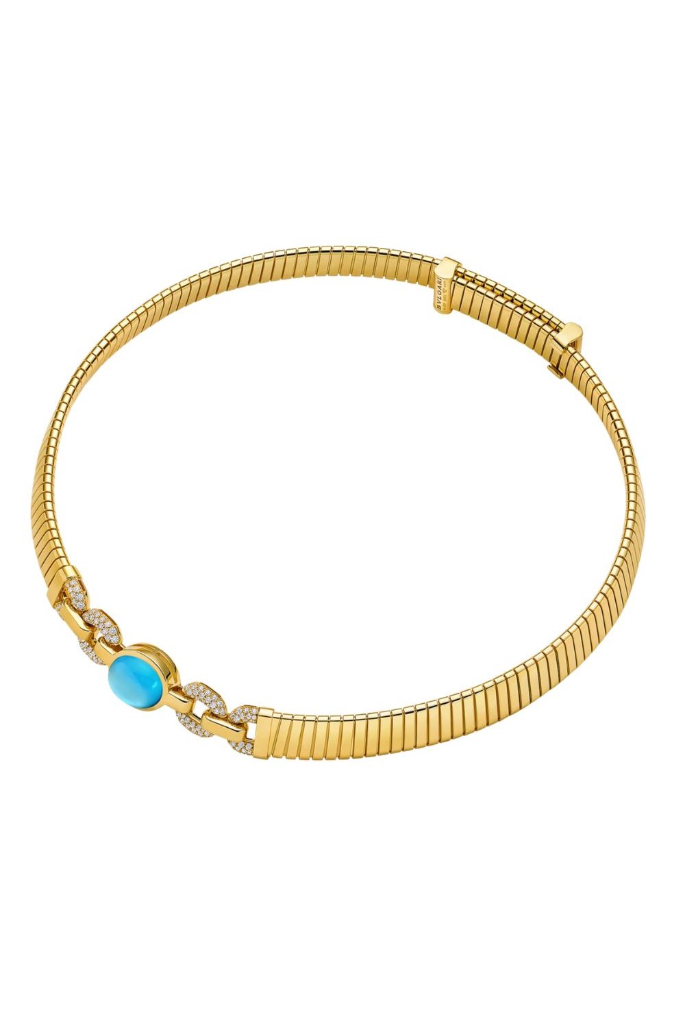 361996-Bvlgari Tubogas Necklace-Side