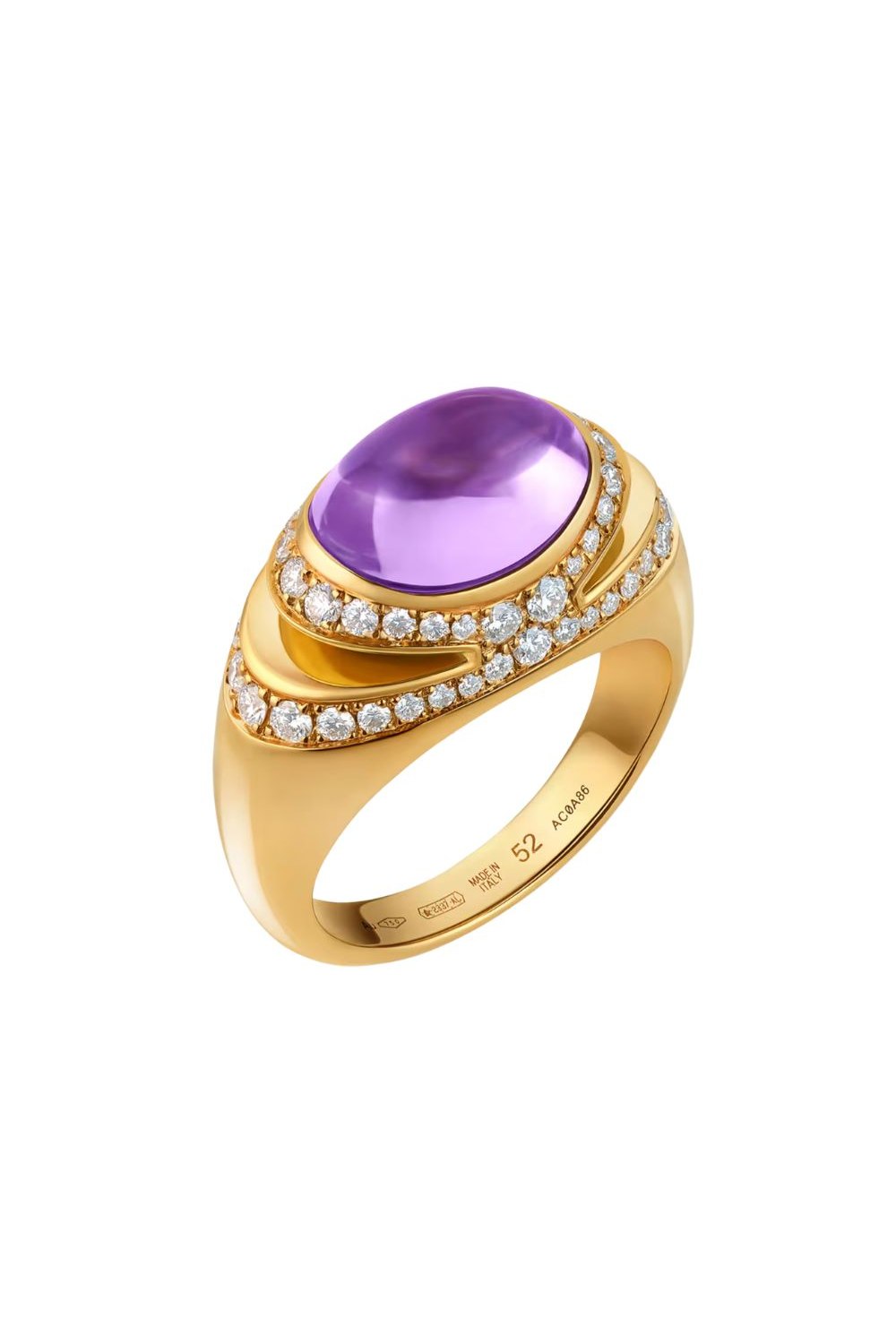 362231-Bvlgari Cabochon Ring-Front