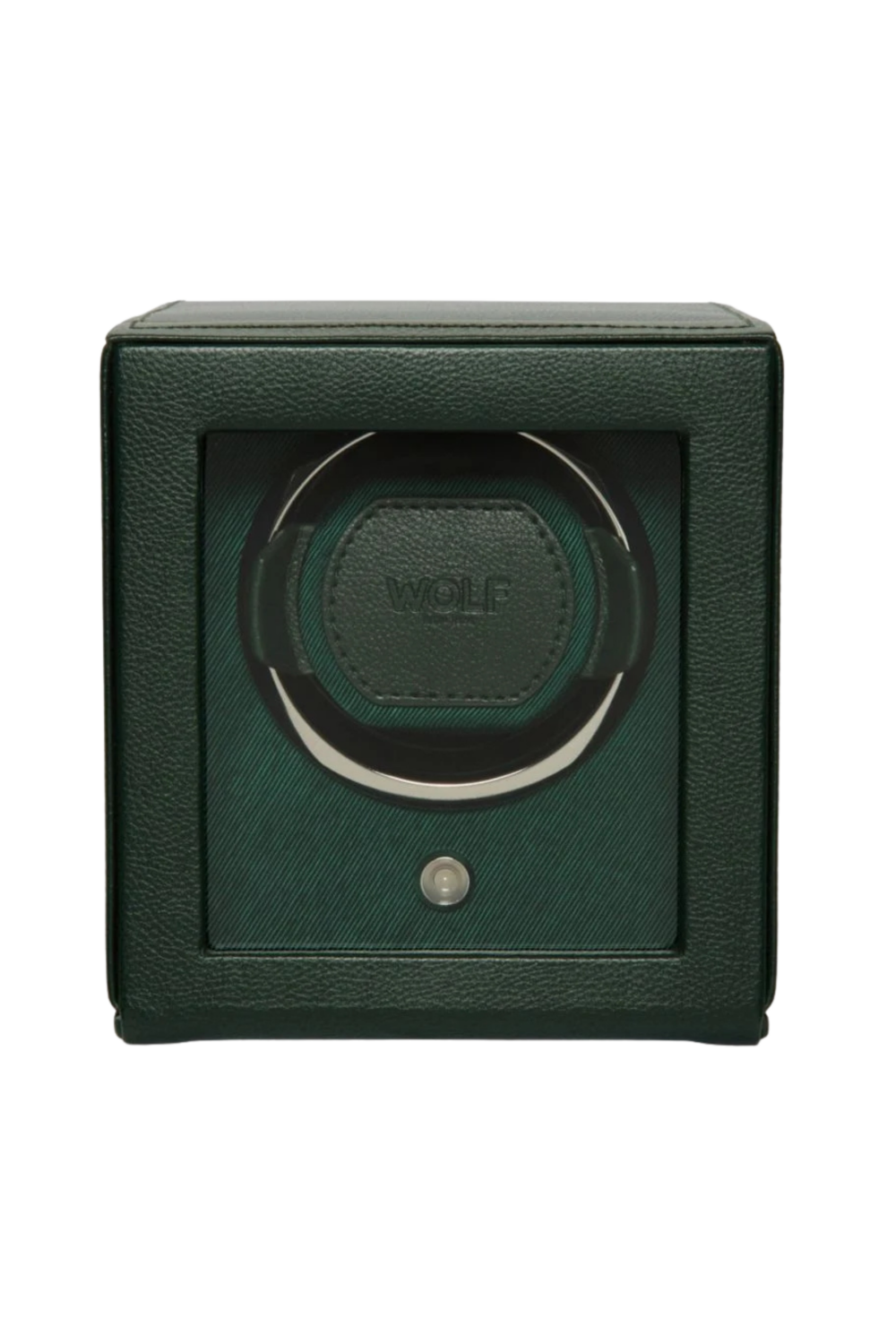 461141-Cub Single Watch Winder with Cover-Wolf-green
