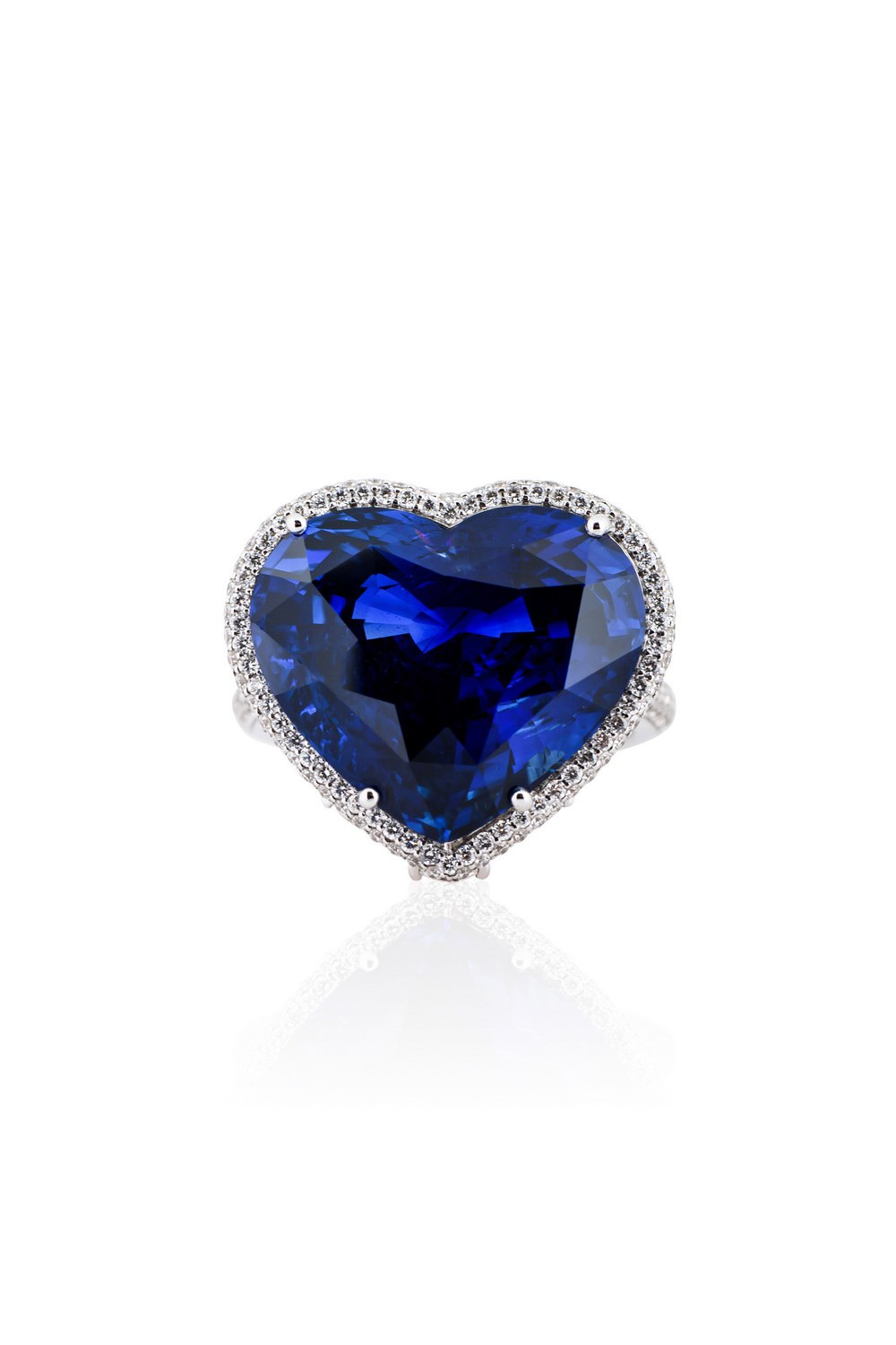 Heart Sapphire Ring