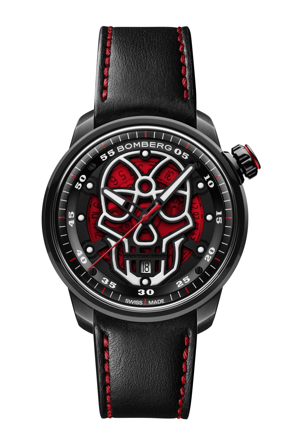 BB-01 Automatic Red Skull