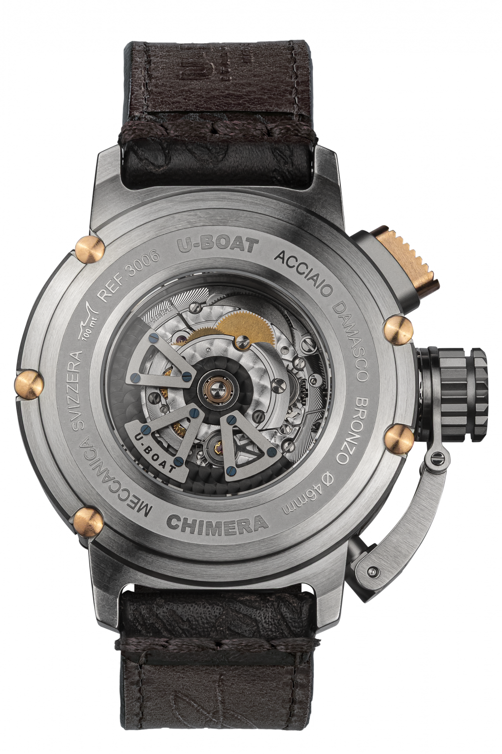 CHIMERA DAMASCO BRONZE-3006-UBOAT-Caseback