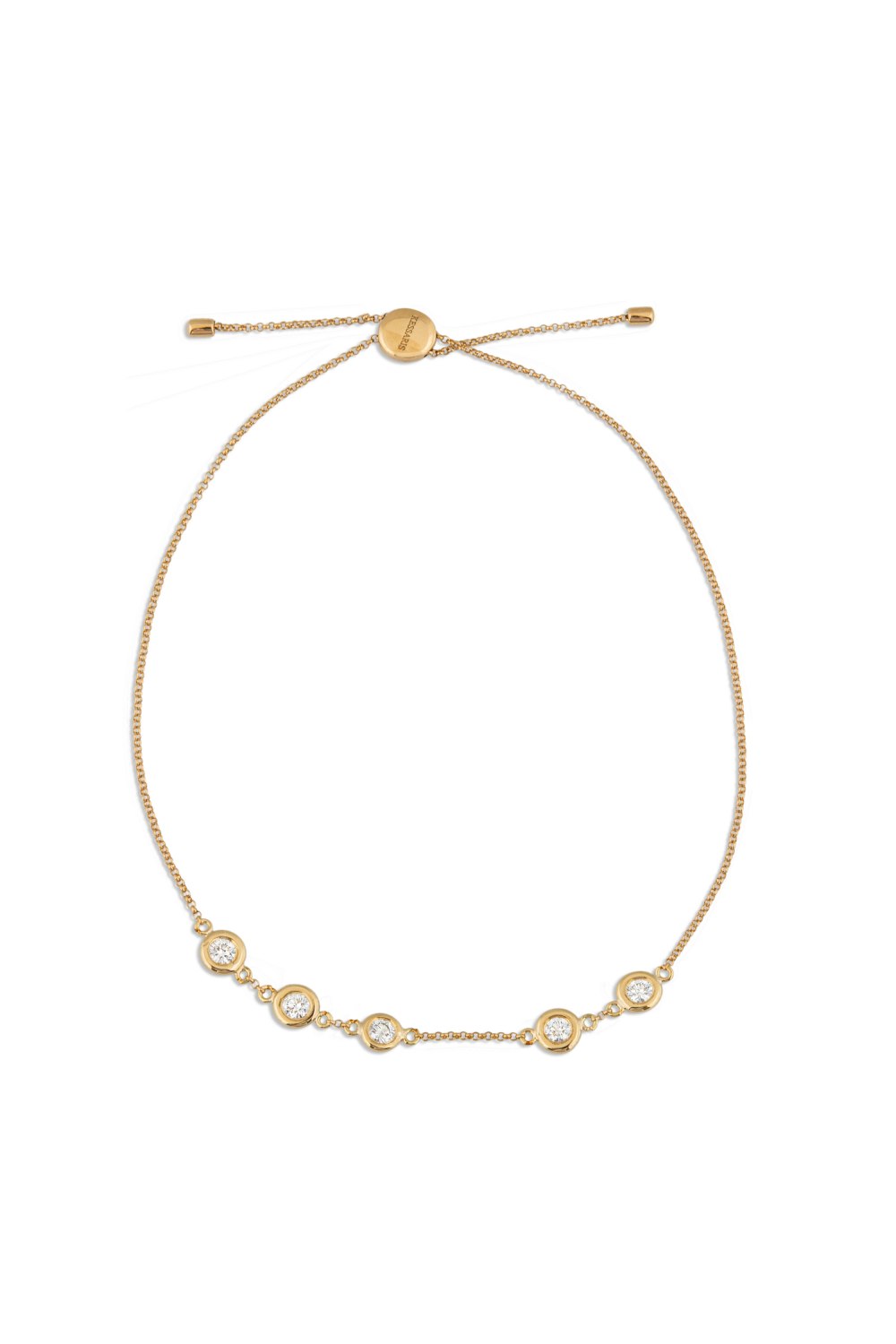 KESSARIS - Lucky Charm 2023 Gold Brilliant Diamond Bracelet