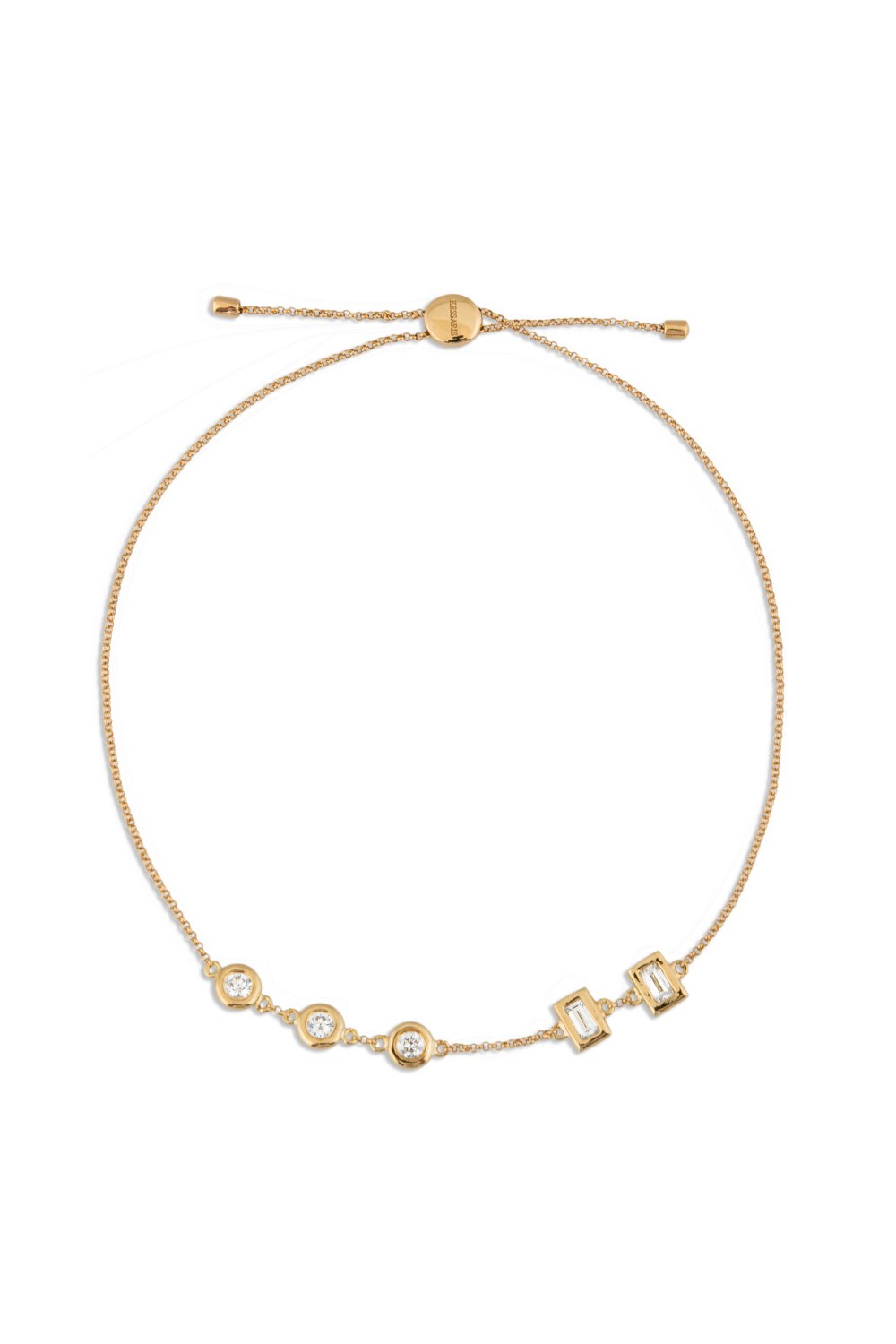 KESSARIS - Lucky Charm 2023 Gold Dazzling Diamond Bracelet