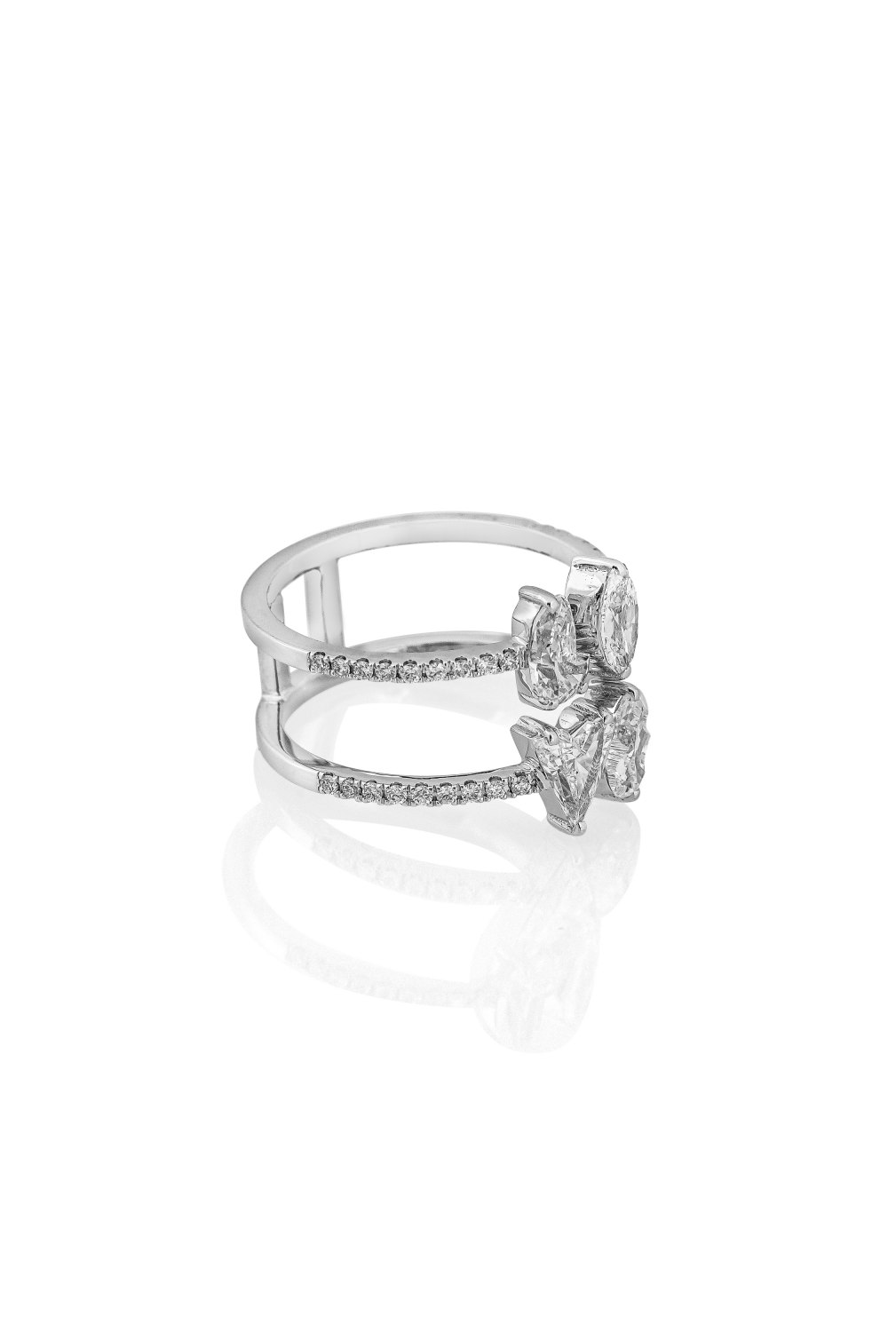 ANASTASIA KESSARIS - Custom Letters Diamond Ring