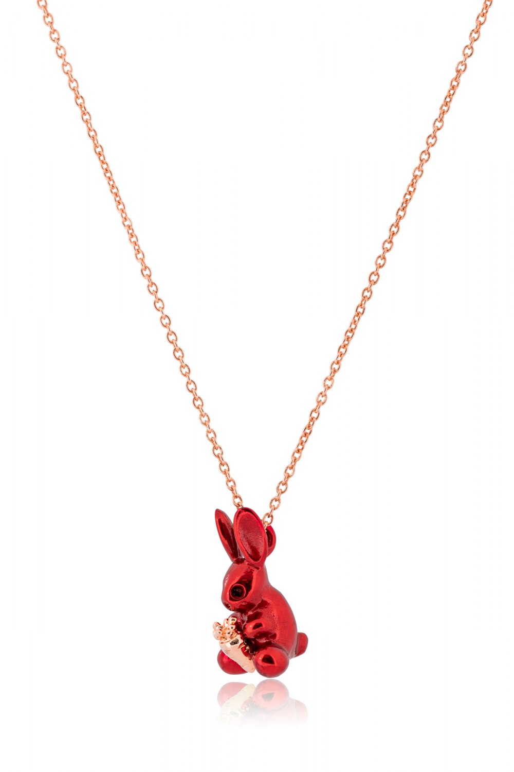 KESSARIS - Easter Bunny Pendant Necklace