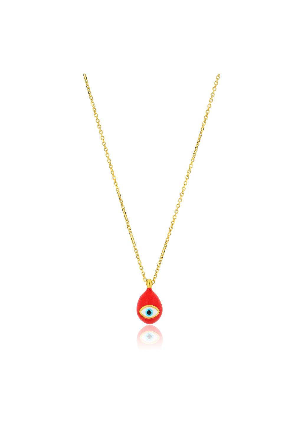 KESSARIS - Kiddo Evil Eye Easter Egg Pendant Necklace