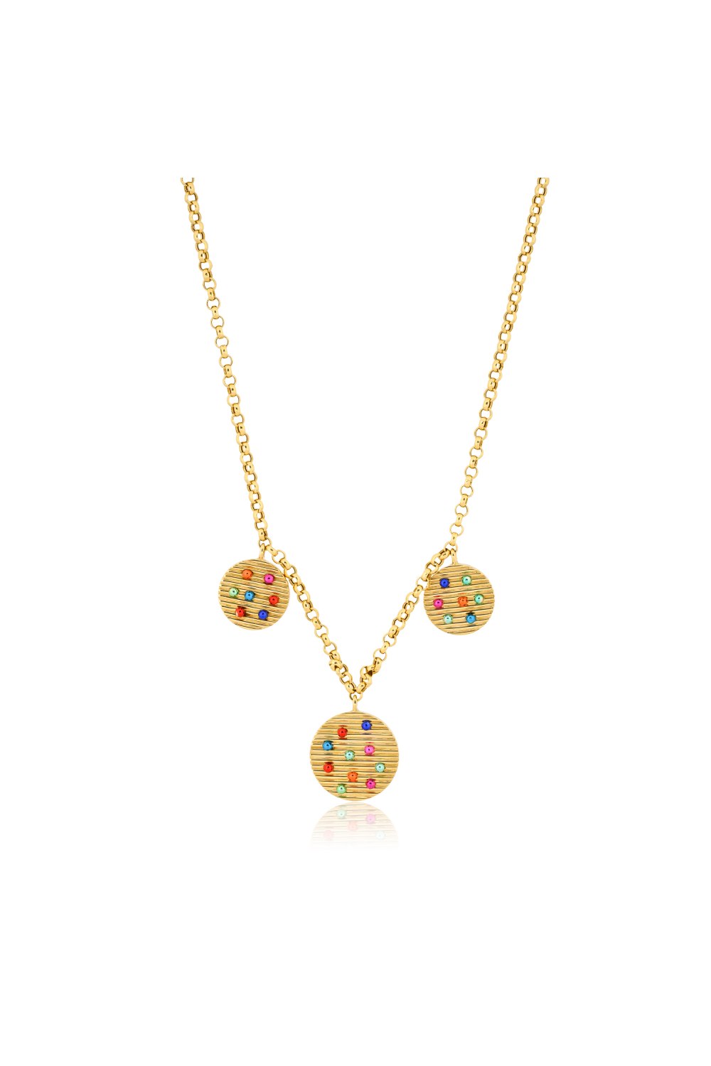 ANASTASIA KESSARIS - Colorpop Gold Necklace