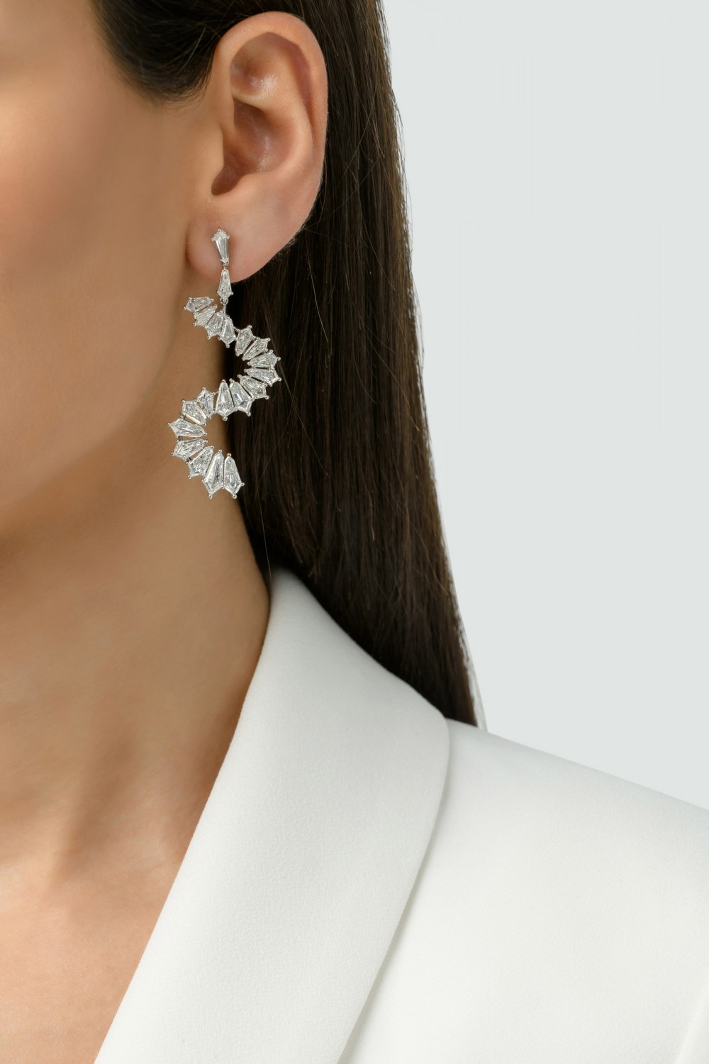 ANASTASIA KESSARIS - Moon River Diamond Earrings