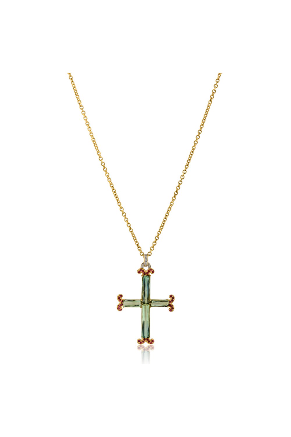 KESSARIS - Vivid Cross Necklace