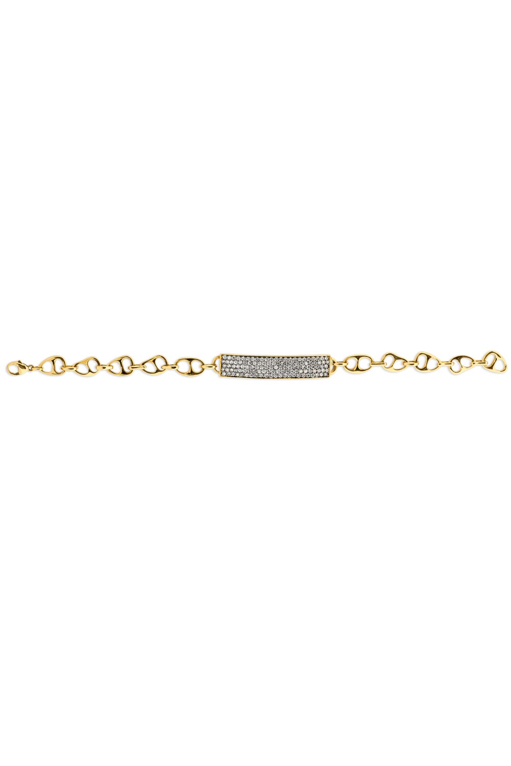 Kessaris-Diamond Gold Bracelet