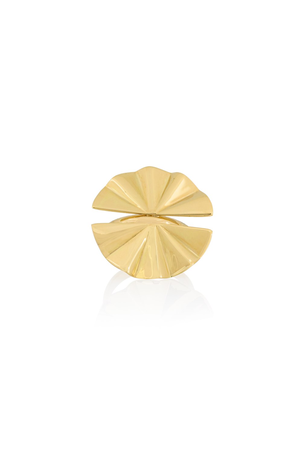 Double Goldie Geisha Yellow Gold Ring
