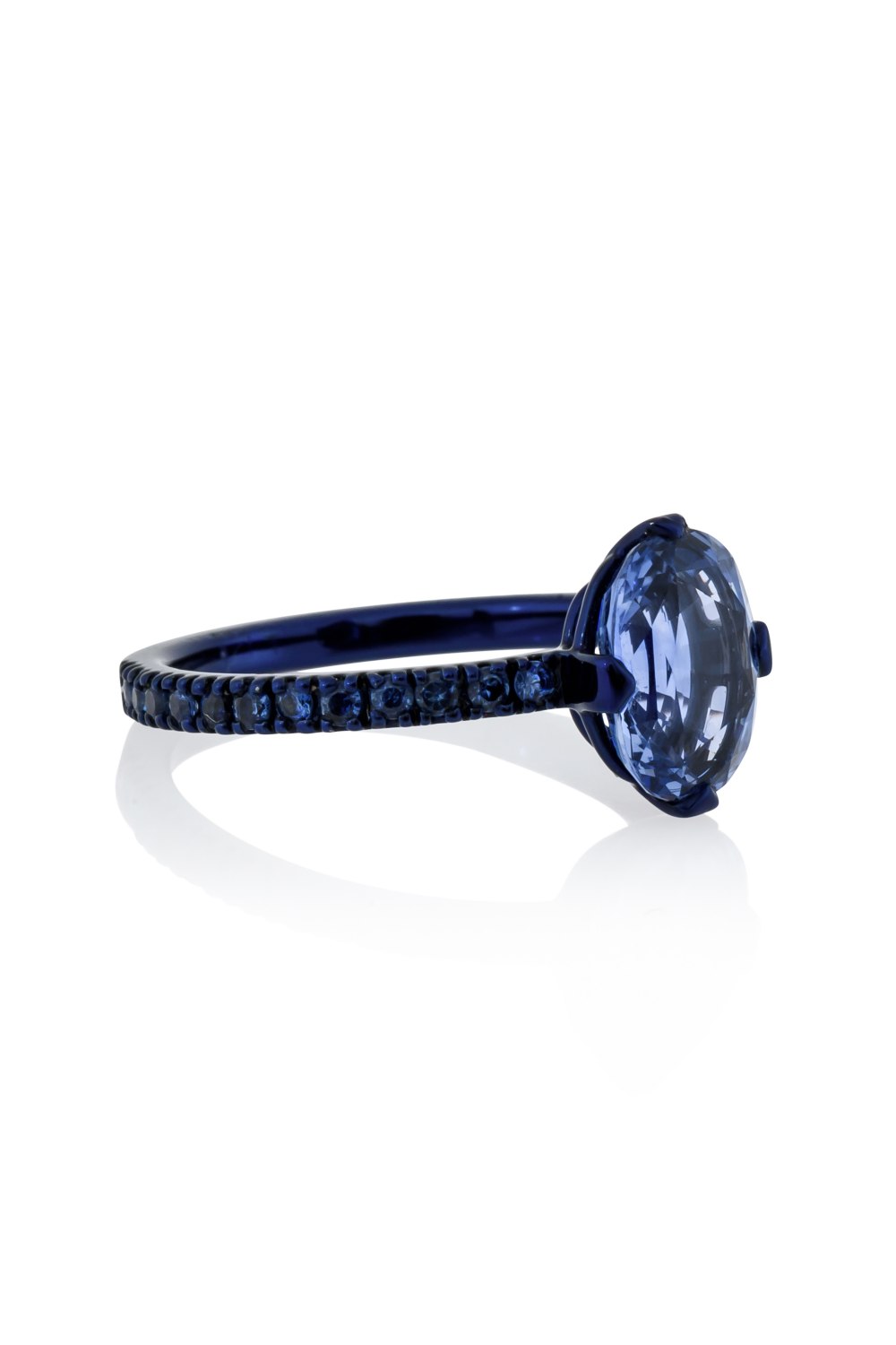 Kessaris-Gold Sapphire Ring 