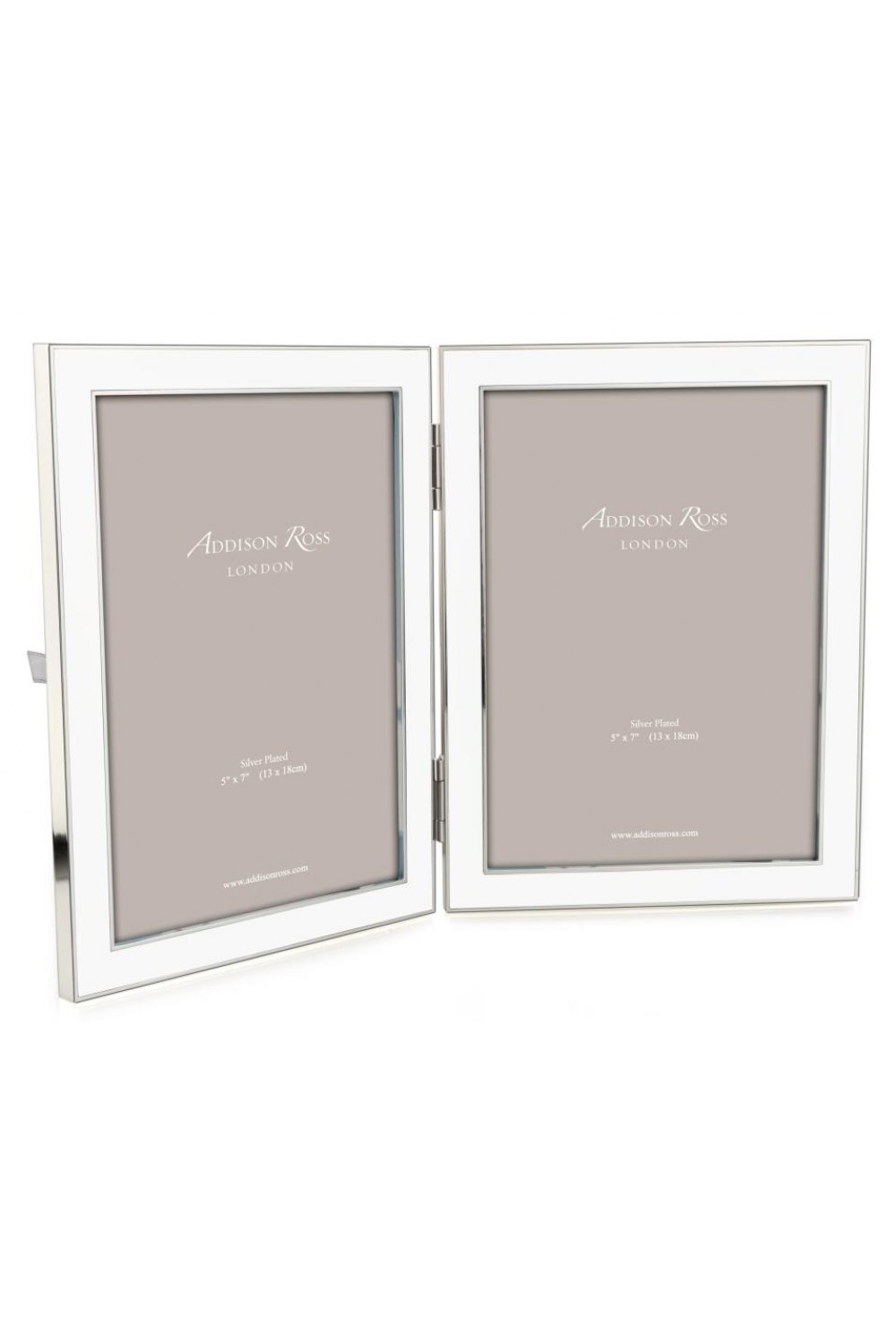 White Double Picture Frame