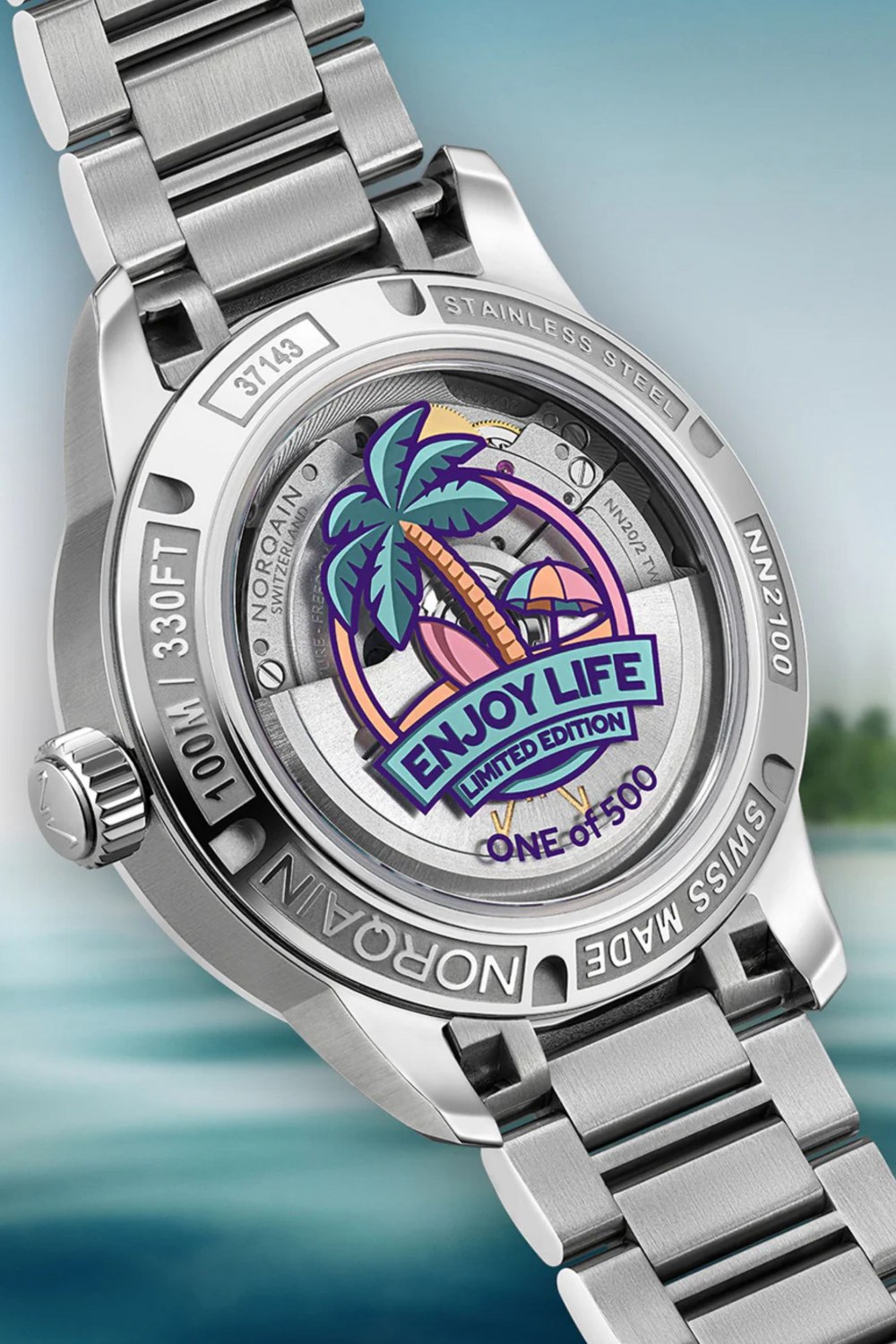 N2100.22S02.W01-Freedom GMT Enjoy Life Holiday Limited Edition-Norqain