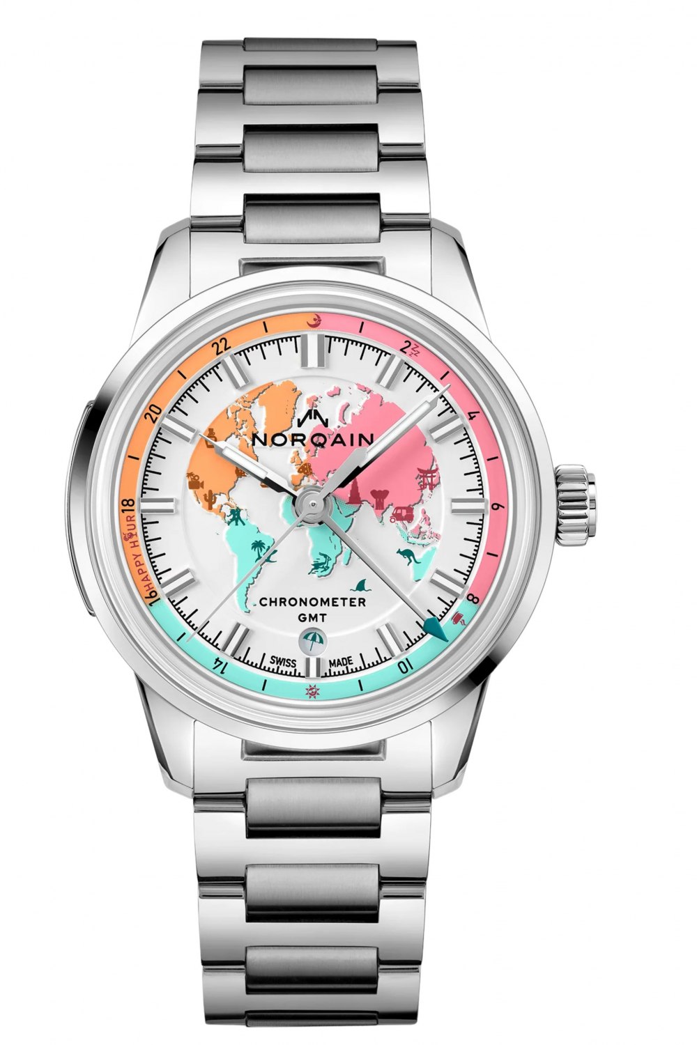 N2100.22S02.W01-Freedom GMT Enjoy Life Holiday Limited Edition-Norqain