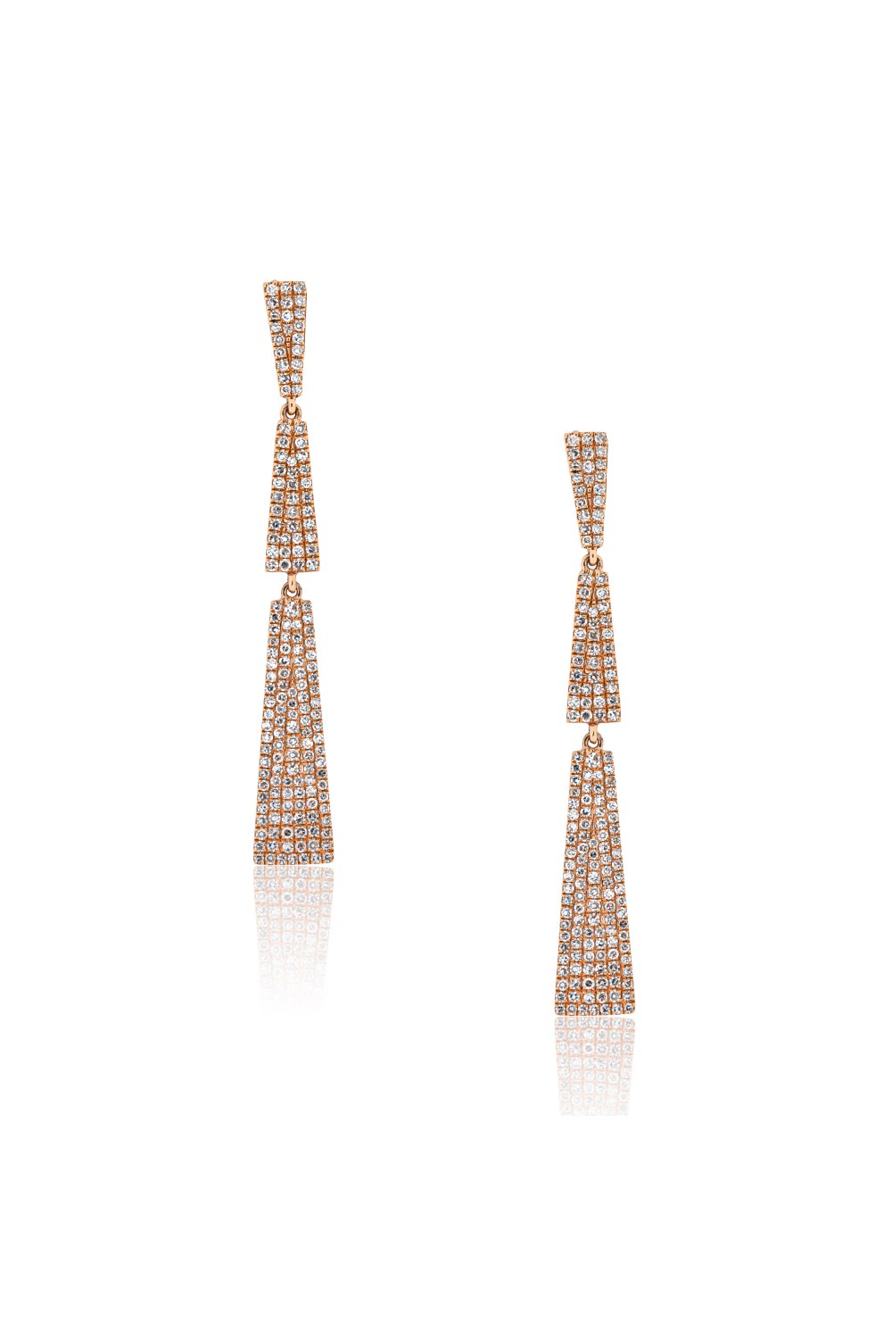 Kessaris-Diamond Dangle Earrings