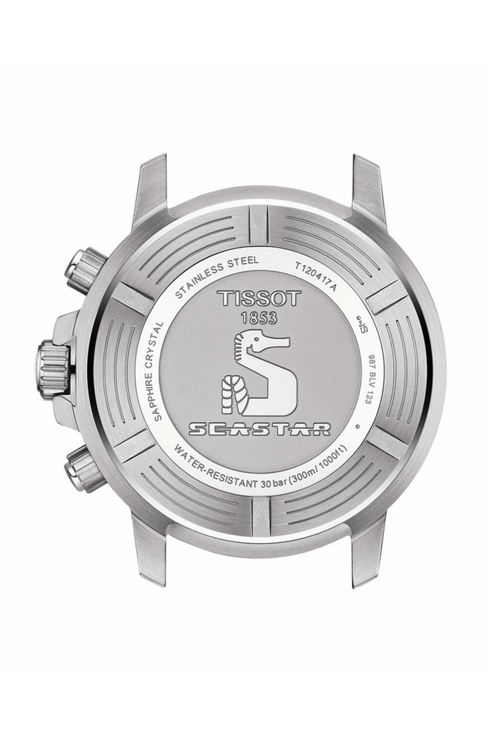 Kessaris-Tissot Seastar 1000 Quartz Chronograph-Caseback