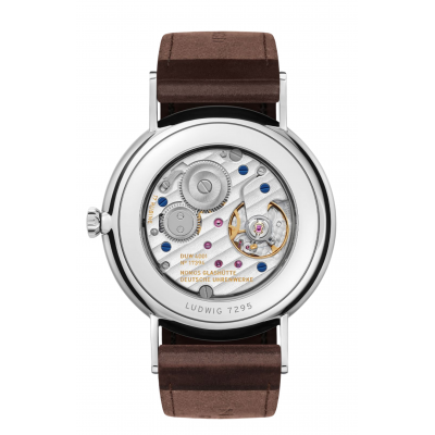 237-LUDWIG 38 Enamel White-NOMOS-Caseback