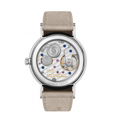 240-LUDWIG 33 Duo-NOMOS-Caseback