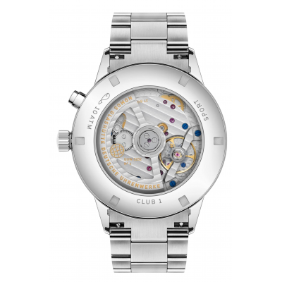 791-Club Sport Neomatik Worldtimer Silver-NOMOS-Caseback