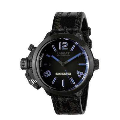 8808-CAPSULE 45MM PVD BK BL-UBOAT