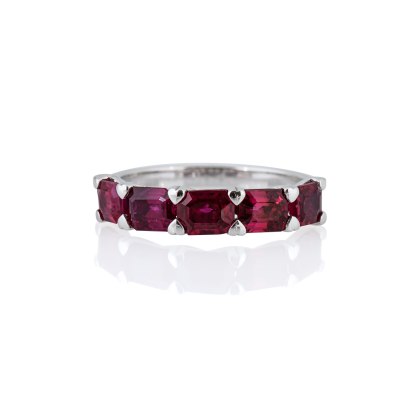 Kessaris-Gold Ruby Ring