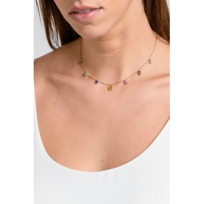 KESSARIS - Multicolor Charm Necklace
