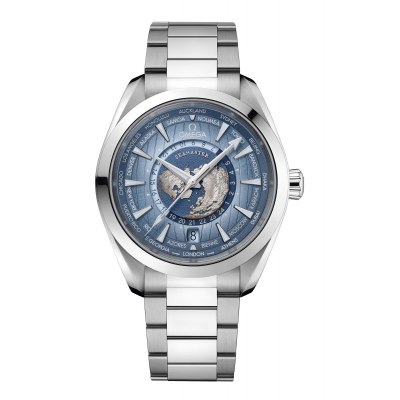 OMEGA - Aqua Terra 150M Co-Axial Master Chronometer GMT Worldtimer 43MM