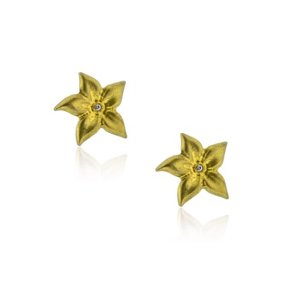 ANASTASIA KESSARIS - Starfish Diamond Earrings