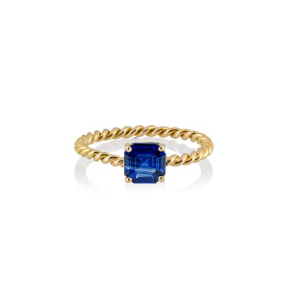 KESSARIS - Sapphire Gold Ring