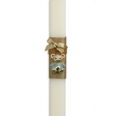 KESSARIS - Teddy Bear Handmade Easter Candle