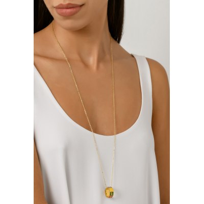 KESSARIS - Lucky Charm 2023 Follow your Dreams Necklace Gold Plated