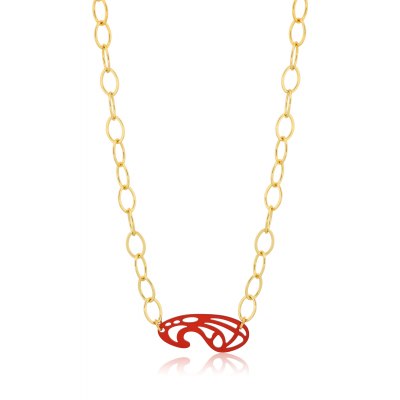 KESSARIS - Lucky Charm Red Secret 24 Chain Necklace