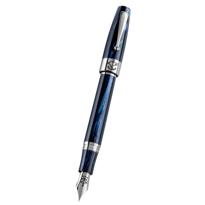ISEXT32D_003-THALASSA Limited Edition Fountain Pen-Montegrappa-Standing