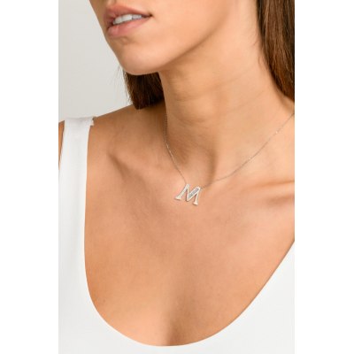 Kessaris-Initial Gold Diamond Letter