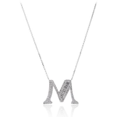 Kessaris-Initial Gold Diamond Letter