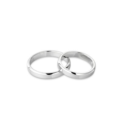 L08-Modern Flat Wedding Bands-Kessaris-577
