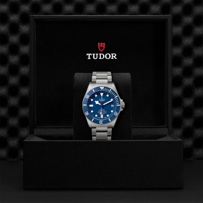 Tudor Pelagos Ceramic matt blue disc titanium bracelet